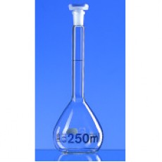 Class A volumetric flask, Glass cap 